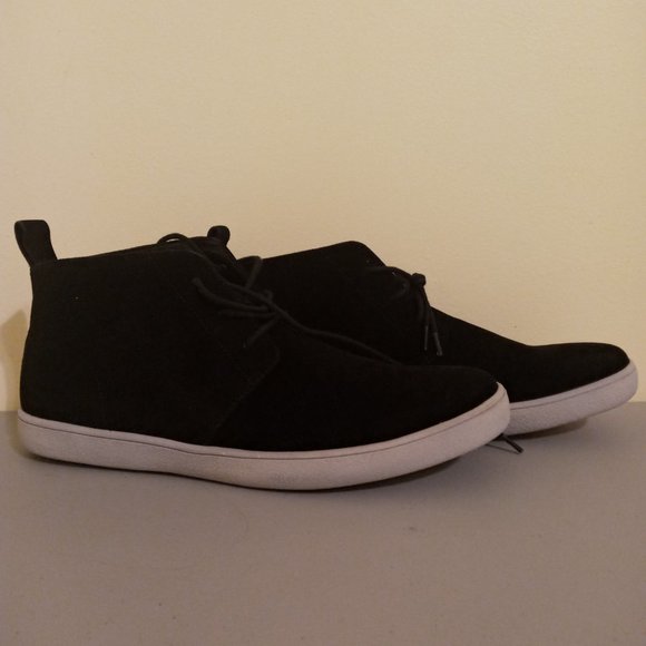 Alfani Men\'s Kenny Plain Toe Chukka Boots Black 9M - New in box main image 4